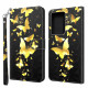 Housse Samsung Galaxy S21 Ultra 5G Papillons Jaunes