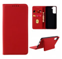 Flip Cover Samsung Galaxy S21 5G Porte-Carte Support