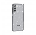 Coque Samsung Galaxy S21 5G Transparente Paillettes