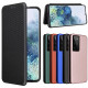 Flip Cover Samsung Galaxy S21 Ultra 5G Fibre Carbone