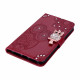 Housse Samsung Galaxy S21 Ultra 5G Hibou Mandala et Breloque