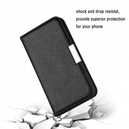 Flip Cover Samsung Galaxy S21 Ultra 5G Simili Cuir Litchi Ultra Chic