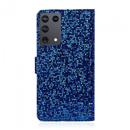 Housse Samsung Galaxy S21 Ultra 5G Paillettes S Design