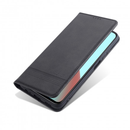 Flip Cover Xiaomi Redmi Note 9 5G / Note 9T 5G Style Cuir AZNS