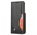 Flip Cover Samsung Galaxy S21 Ultra 5G Simili Cuir Porte-Cartes