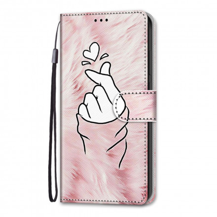 Housse Samsung Galaxy S21 Ultra 5G Finger Heart