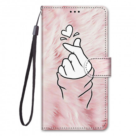 Housse Samsung Galaxy S21 Ultra 5G Finger Heart