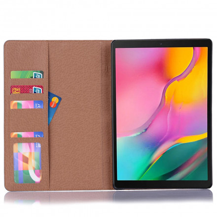 Étui Samsung Galaxy Tab A7 (2020) Simili Cuir Vintage Rivets