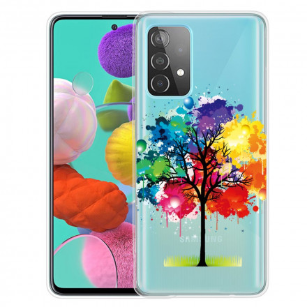 Coque Samsung Galaxy A52 5G Arbre Aquarelle