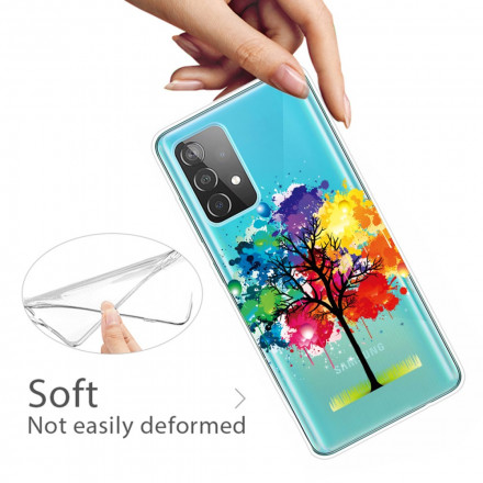 Coque Samsung Galaxy A52 5G Arbre Aquarelle