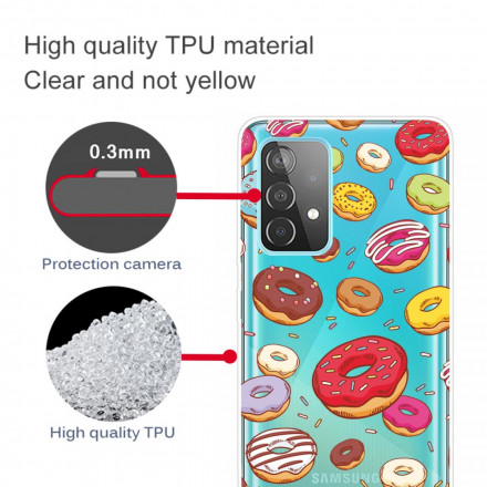 Coque Samsung Galaxy A52 5G love Donuts