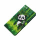 Housse Samsung Galaxy A32 5G Light Spot Panda et Bambou