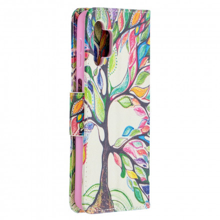 Housse Samsung Galaxy A32 5G Arbre Coloré