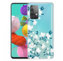 Coque Samsung Galaxy A32 5G Fleurs Blanches