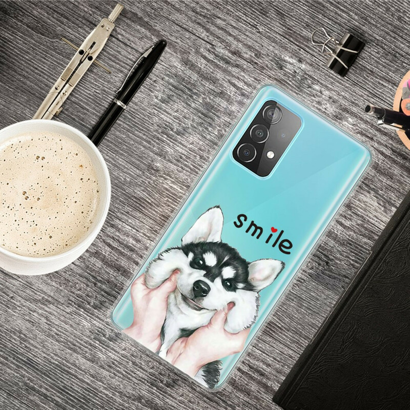 Coque Samsung Galaxy A32 5G Smile Dog