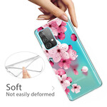 Coque Samsung Galaxy A32 5G Petites Fleurs Roses