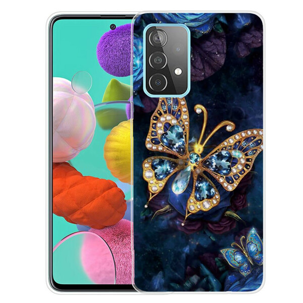 Coque Samsung Galaxy A32 5G Papillon Luxe