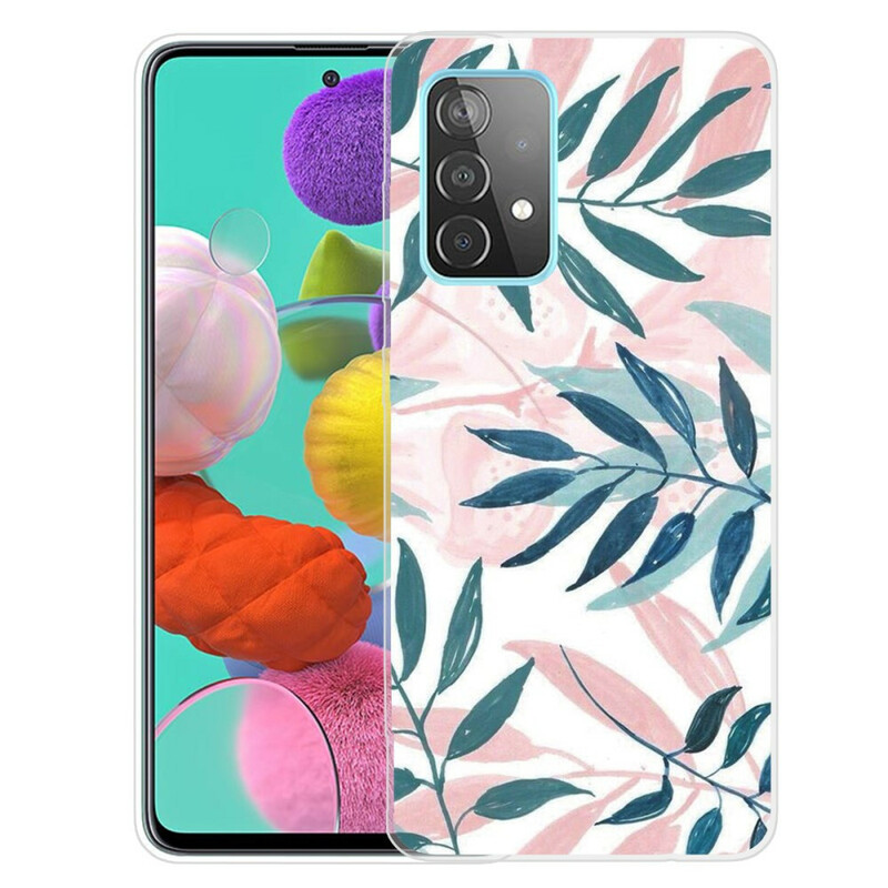 Coque Samsung Galaxy A32 5G Feuilles