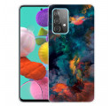 Coque Samsung Galaxy A32 5G Nuages Colorés