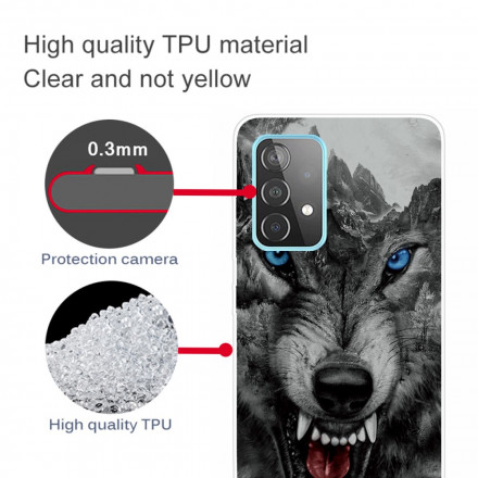 Coque Samsung Galaxy A32 5G Sublime Loup