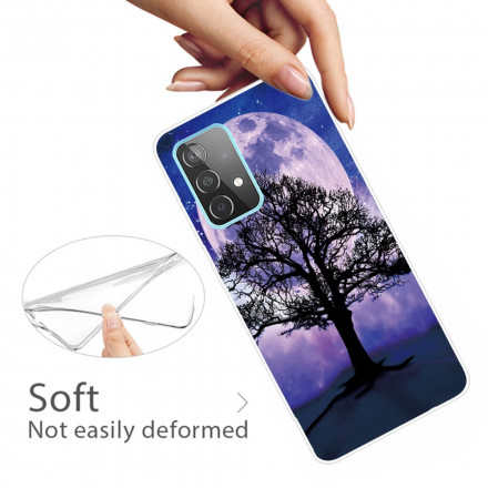 Coque Samsung Galaxy A32 5G Arbre et Lune