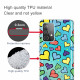 Coque Samsung Galaxy A52 5G Coeurs Multicolores