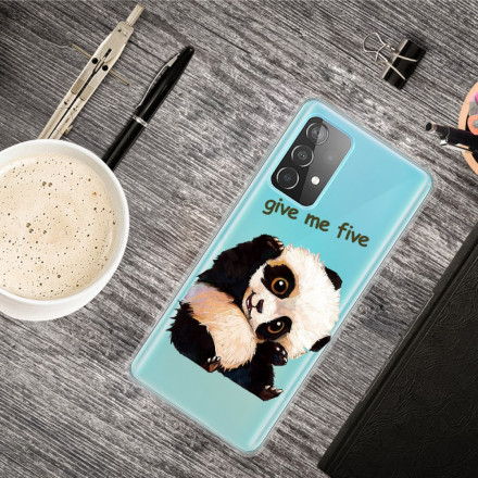 Coque Samsung Galaxy A52 5G Transparente Panda Give Me Five