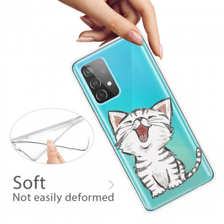 Coque Samsung Galaxy A52 5G Cute Cat