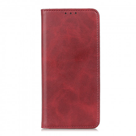 Flip Cover OnePlus 9 Cuir Fendu Sobre