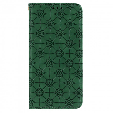 Flip Cover Xiaomi Redmi 9A Fleurs Baroques