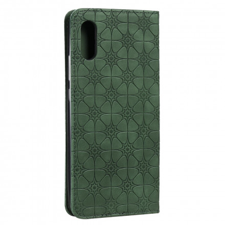 Flip Cover Xiaomi Redmi 9A Fleurs Baroques