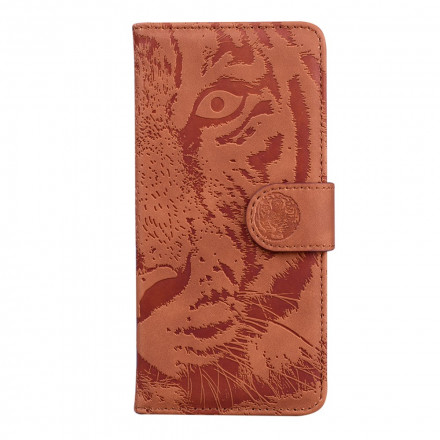 Housse Xiaomi Redmi 9A Empreinte Face de Tigre