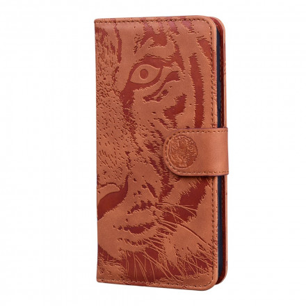 Housse Xiaomi Redmi 9A Empreinte Face de Tigre