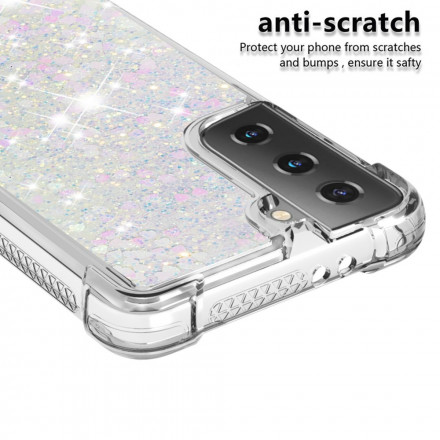 Coque Samsung Galaxy S21 Plus 5G Désires Paillettes