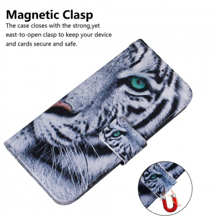 Housse Xiaomi Redmi Note 8T Face de Tigre