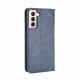 Flip Cover Samsung Galaxy S21 Plus 5G Effet Cuir Vintage Stylisé