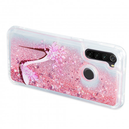 Coque Xiaomi Redmi Note 8T Escarpin Paillettes