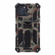 Coque iPhone 12 / 12 Pro Camouflage Support Amovible