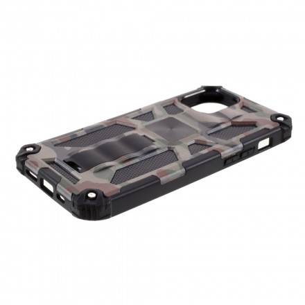 Coque iPhone 12 / 12 Pro Camouflage Support Amovible