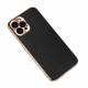 Coque iPhone 12 / 12 Pro Véritable Cuir Protection Module Photo