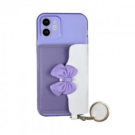 Coque iPhone 12 / 12 Pro Porte-Carte Porte-Clés 