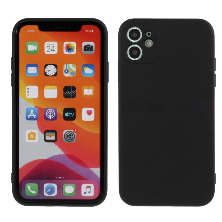 Coque iPhone 11 Silicone Mat Pure Color