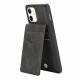 Coque iPhone 11 Porte-Cartes Support Vertical et Horizontal