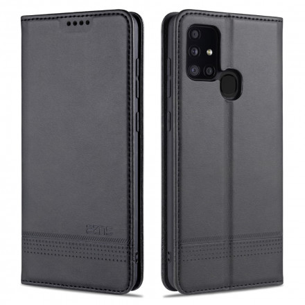 Flip Cover Samsung Galaxy M31 Style Cuir AZNS