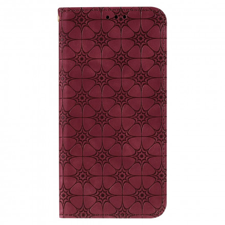 Flip Cover Xiaomi Redmi 9C Fleurs Baroques