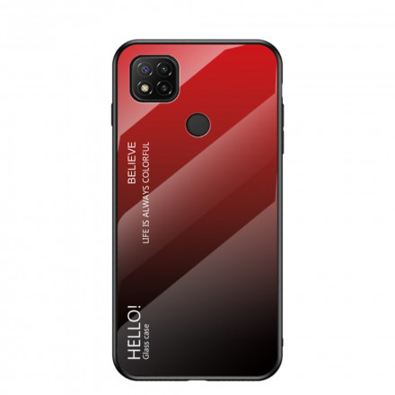 Coque Xiaomi Redmi 9C Verre Trempé Hello