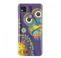 Coque Xiaomi Redmi 9C Hibou Fluorescente