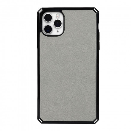 Flip Cover iPhone 11 Pro Max Cuir Litchi Véritable Coque Détachable