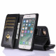 Housse iPhone SE 2 / 8 / 7 Multi-fonctions Porte-Monnaie Business