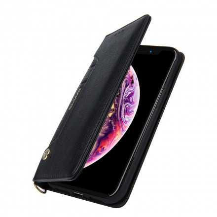 Flip Cover iPhone XR Effet Cuir Multi-Cartes CMAI2